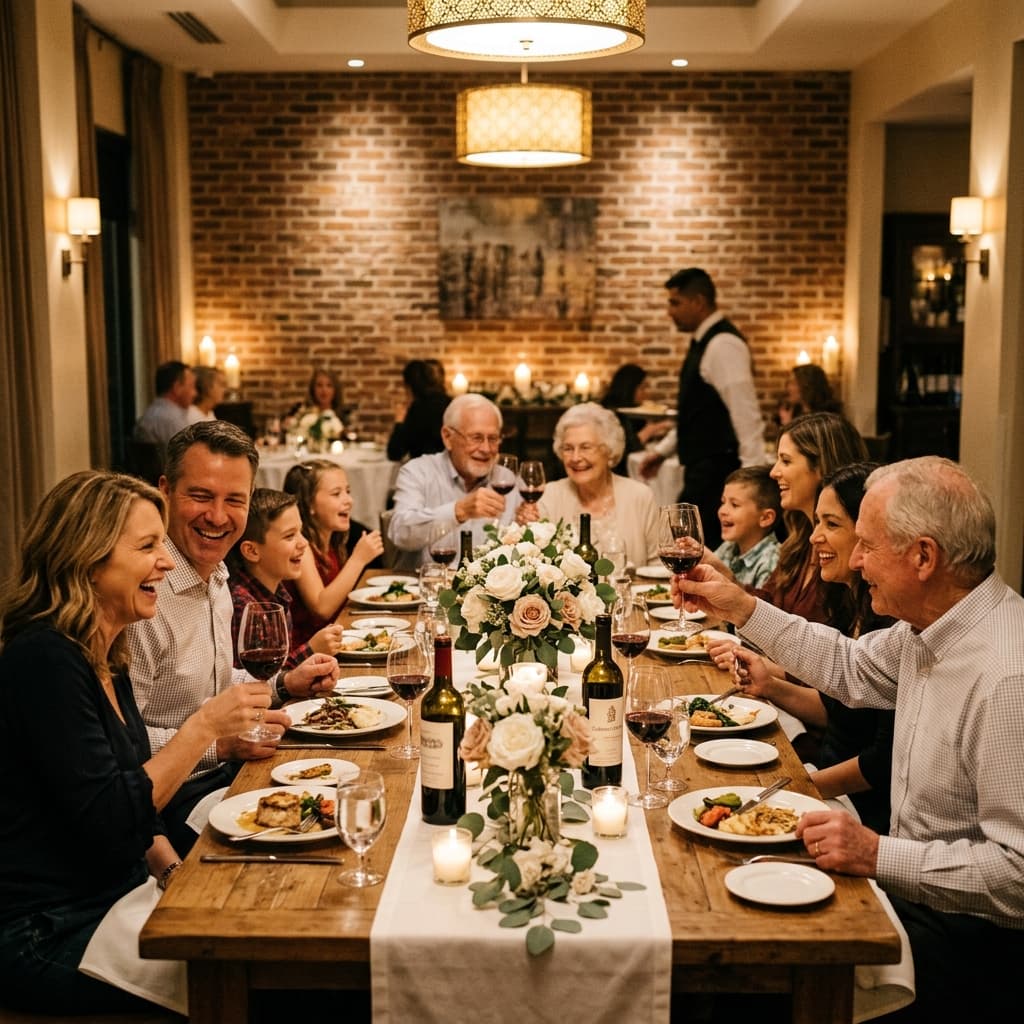 Private dining event